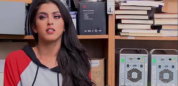  Naughty Latina Sophia Leone banged for shoplifting
